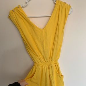 Yellow dress